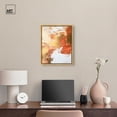 thumbnail image 3 of Golden Yellow Citrus Burst I Canvas Abstract Earth Tone by Art Remedy, Gold Frame, 16 x 20, 3 of 7