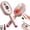 Pink+essential oils, variant on 5 in 1 Air Cushion Brush, Electric Spray Air Cushion Massage Comb with Self-Cleaning, Anti-Tangle, Anti-Static & Volumizing Hairs Care Functions