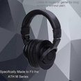 thumbnail image 2 of M50X Replacement Earpads Compatible with Audio Technica ATH M50 M50X M50XBT M50RD M40X M30X M20X MSR, 2 of 5