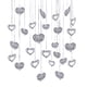 thumbnail image 2 of Globos de fiesta Globo Rainwire Lentejuelas Colgante Día de San Valentín Suministros de boda Decoración de la sala de bodas Lentejuelas de amor, 2 of 4