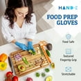 thumbnail image 2 of Hand-E Nitrile Gloves (XL -1000 Count) 10 Boxes, 3 Mil, Blue Disposable Latex and Powder Free Medical and Food Gloves, 2 of 8