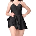thumbnail image 1 of Gspmoly Robe d'Été, Robe à Bretelles à Col en V pour Femme Robe Satinée Ajustée Robe Courte Aguichant Robes de Cocktail Offres Prime, 1 of 6