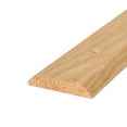 thumbnail image 2 of M-D Building Products 11908 2-1/2 in. x 3/8 in. x 36 in. Natural Hardwood Flat-Profile Threshold for Doorways, 2 of 5