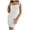 White independence day dresses for women, variant on Wenini Dresses for Women 2023 Work Square Neck Sleeveless Mini Plain Summer Dresses Evening Party Fashion Sexy Empire Waist Casual Bodycon Dress Pink l