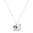 thumbnail image 3 of Fiudx Colgante de Ópalo Azul, Elegante Collar para Mujer, Joyería de Aleación de Moda, Accesorio Llamativo, Regalo para Fiesta, Banquete, Compromiso, Una Impactante Declaración de Moda Femenina., 3 of 6