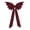 Red, variant on ROSINE Large Halloween 7 Color Bat Bow Decor Gothic Style Giant Black Bows, Halloweens Decor Christmas Tree Topper Bows Decorations for Indoor Room Party Hanging
