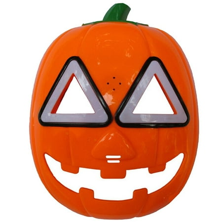 Halloween Pumpkin Mask LED Light Cosplay Mask