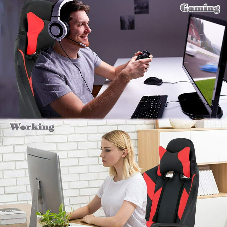 Dropship Art Life Gaming Chair-Ergonomic Leather Recliner Racing Computer  Chair-High Back Adjustable Swivel Executive Office Desk Chair-E-Sport Video  Game Chair With Lumbar Support (Gray) RT to Sell Online at a Lower Price