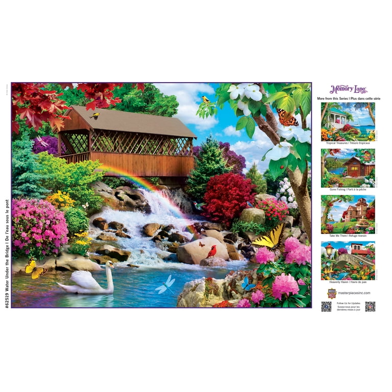 Memory Lane - Water Under the Bridge 300 Piece EZ Grip Puzzle