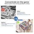 thumbnail image 5 of Elegant Mahjong Mat for Table, 31.5*31.5in Anti Slip American Mahjong Table Cloth, Noise Reduction, Neoprene Mah jongg Mat with Carrying Bag & 3 Dices, Mahjong Set Gift for Board Tile Games Mats, 5 of 7