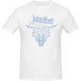 thumbnail image 1 of T-Shirt Classique pour Hommes Judas Music Priest Manches Courtes Coton Unisexe Col Rond Graphique Noir, 1 of 3