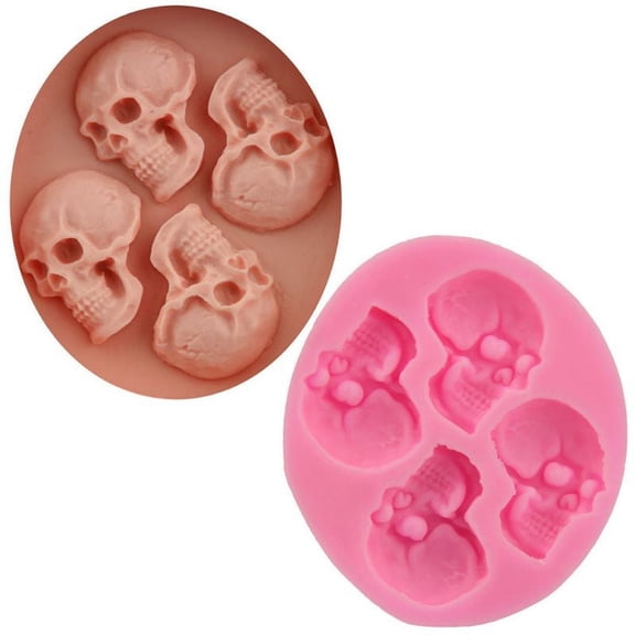 Aellinatey Skull Girl Shape Molds Skeleton Epoxy Casting Mold for DIY Jewellery Crafts