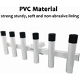 thumbnail image 4 of czcpp-Fishing Rod Holder Tube Insert Protector for Boat Kayak Marine Bait Board Replacement Accessories, Fit 2" Cap Tube(50mm-51mm),4 Pcs (Black), 4 of 4