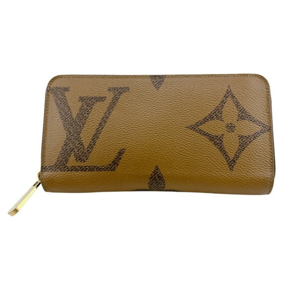 Pre-Owned Louis Vuitton LOUIS VUITTON Long Wallet Giant Reverse Monogram Zippy Canvas... (Good)