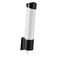 thumbnail image 3 of Voxware 400 Pieces Snow Cone Cups Wall Mount Cup Holder Ice Cream Cups Dispenser Leak Proof Pull Type PP Material Organizer Suitable for Office Craft Sports Teams Fundraiser Party Black, 3 of 8