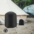 thumbnail image 6 of Round Barbecue Foldable Windproof Protective Dustproof Barbecue Indoor Garden Patio Outdoor Small, 6 of 7