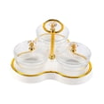 thumbnail image 2 of Dried Fruit Plate Divided Serving Dish Food Storage Box PET Material for Kitchen Restaurant Home Use, 2 of 9