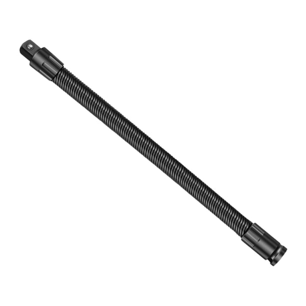 Barra de extensión de vaso de 1/2" con eje flexible para accionamiento manual en automóviles 35 cm x 22 cm