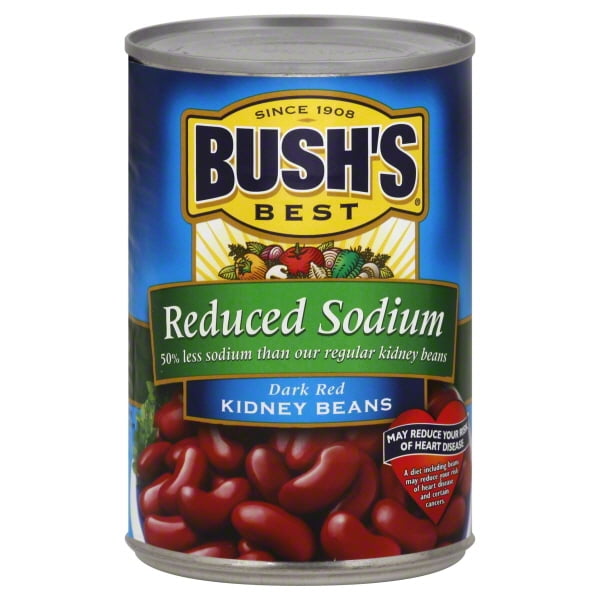 Bush's BEST Reduced Sodium Dark Red Kidney Beans 16.0 OZ