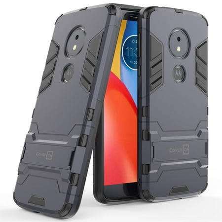 Play Phone Harness CoverON Motorola Moto G6 Play / Moto G6 Forge / Moto E5 Case, Shadow Armor Series Hybrid Kickstand Phone Cover ()