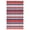 A-Striped|Red/Navy, variant on Hasoo 8' x 10' Light Blue Outdoor Rug for Patio Decor Waterproof Plastic Straw Modern Geometric Striped Carpet PP Tube Woven Portable Camping Mat for Picnic Balcony