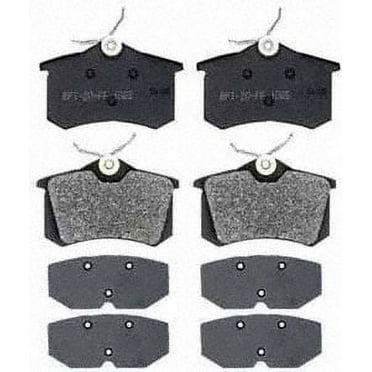 Disc Brake Pad-Service Grade Metallic Rear Raybestos SGD340M Fits select: 2007-2010 VOLKSWAGEN NEW BEETLE, 2002-2004 AUDI A4