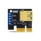 thumbnail image 5 of Tarjeta vertical 009S-Plus PCI Express 1X a 16X Extender 6P a SATA Cable de alimentación PCI-E Riser Card Hugtrwg Para estrenar, 5 of 6
