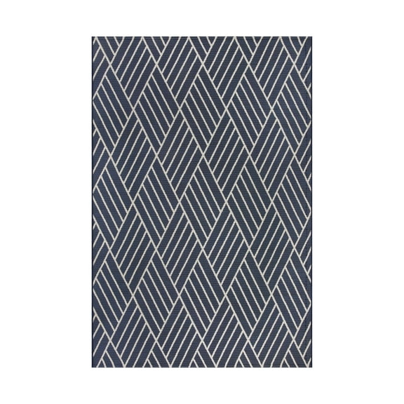 Better Homes & Gardens 6' x 9' Indigo Diamond Outdoor Rug