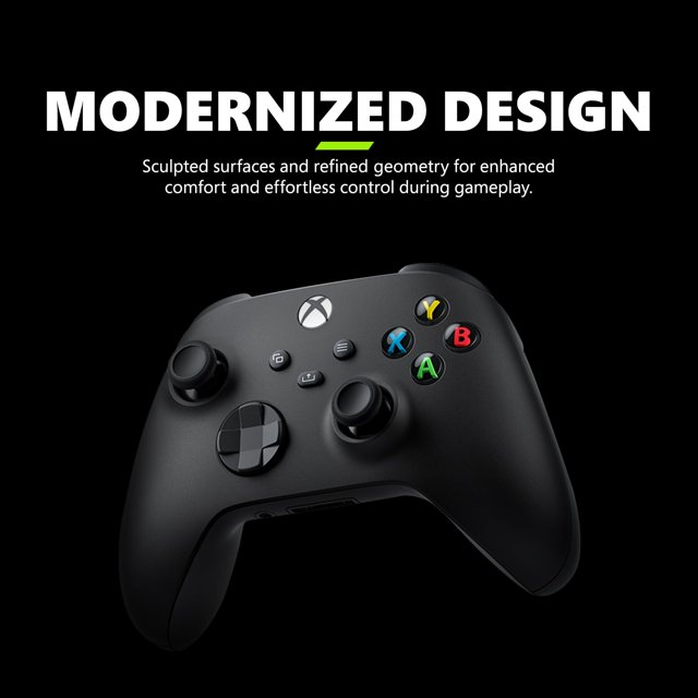 Controlador de juegos Xbox Black