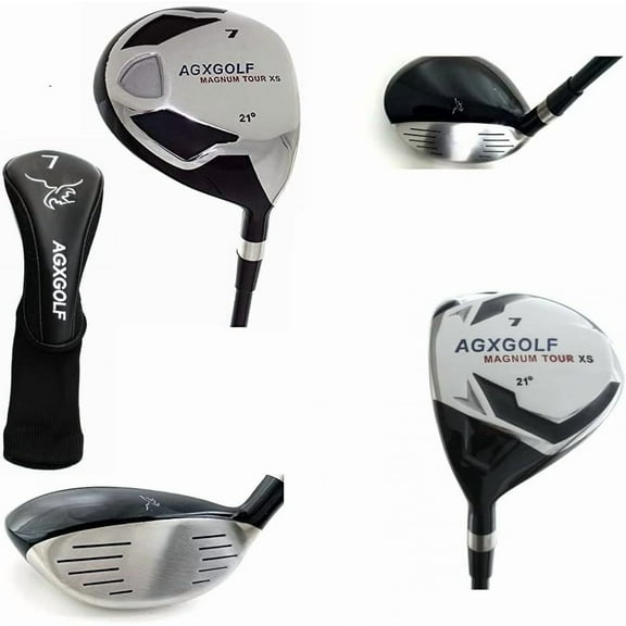 Men's Magnum #7 Utility Fairway Wood wGraphite Shaft: Choose Length & Flex: Free Head Cover USA Bilt