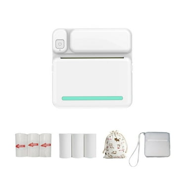 GJX Mini Printer,Mini Printer,Mini Printer for Iphone,Blue C19