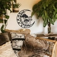 thumbnail image 7 of Mushroom and Moon Metal Wall Art Decor Matte Style Wall Hanging Decor Silhouette Wall Art for Living Room Bedroom Wall Festival Decoration Gift 8.97×9.17 Inch DIY, 7 of 7
