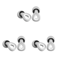 thumbnail image 1 of Tapones para Los Oídos Silicona Con Cancelación Ruido Del Sueño Un Par La Escuela (gris), 1 of 2