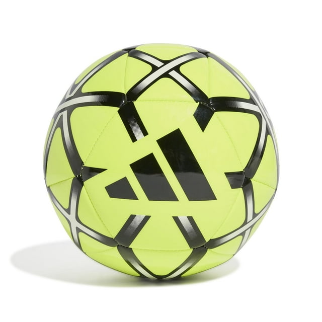 Balón adidas Starlancer Club Lucid Lemon Negro Tamaño 5 Unisex