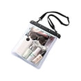 thumbnail image 1 of ziyahi Waterproof Shoulder Swimming Surfing Beach Water Playing Phone Transparent Pouch white, 1 of 6