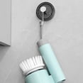 thumbnail image 6 of 2. Multi-Angle Electric Brush USB Powered For Oil, Grime Removal In Sinks, Floors, Bathroom, 6 of 9