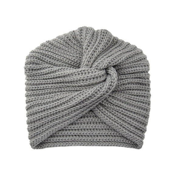 Winter Hats For Women Mvrlsh Winter Warm Knit Beanie Hat Wool Turban Thick Chemo Cap Soft Comfortable Polyester Multicolor One Size