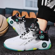 Mens Basketball Shoes, Youth Basketball Sneakers, Anti Slip Basketball Trainers Sports Shoes for Men Indoor and Outdoor