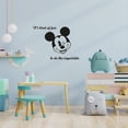 thumbnail image 2 of Kind Of Fun Mickey Mouse Quote Disney Cartoon Quotes Wall Sticker Art Decal for Girls Boys Room Bedroom Nursery Kindergarten House Fun Home Decor Stickers Wall Art Vinyl Decoration Size (18x20 inch), 2 of 3