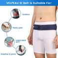 thumbnail image 6 of Velpeau Sacroiliac Si Joint Hip Belt for Men and Women, Breathable Anti-Slip Pelvic and Lower Back Support Brace - Pain Relief for Sciatica, Pelvis, Lumbar (Reg, Hip Size 28-37"), 6 of 9