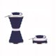 thumbnail image 1 of Taza de agua plegable de silicona, botella de agua deportiva para viajes, taza plegable para exteriores, taza retráctil para niños, botella de agua de compresión, 1 of 6