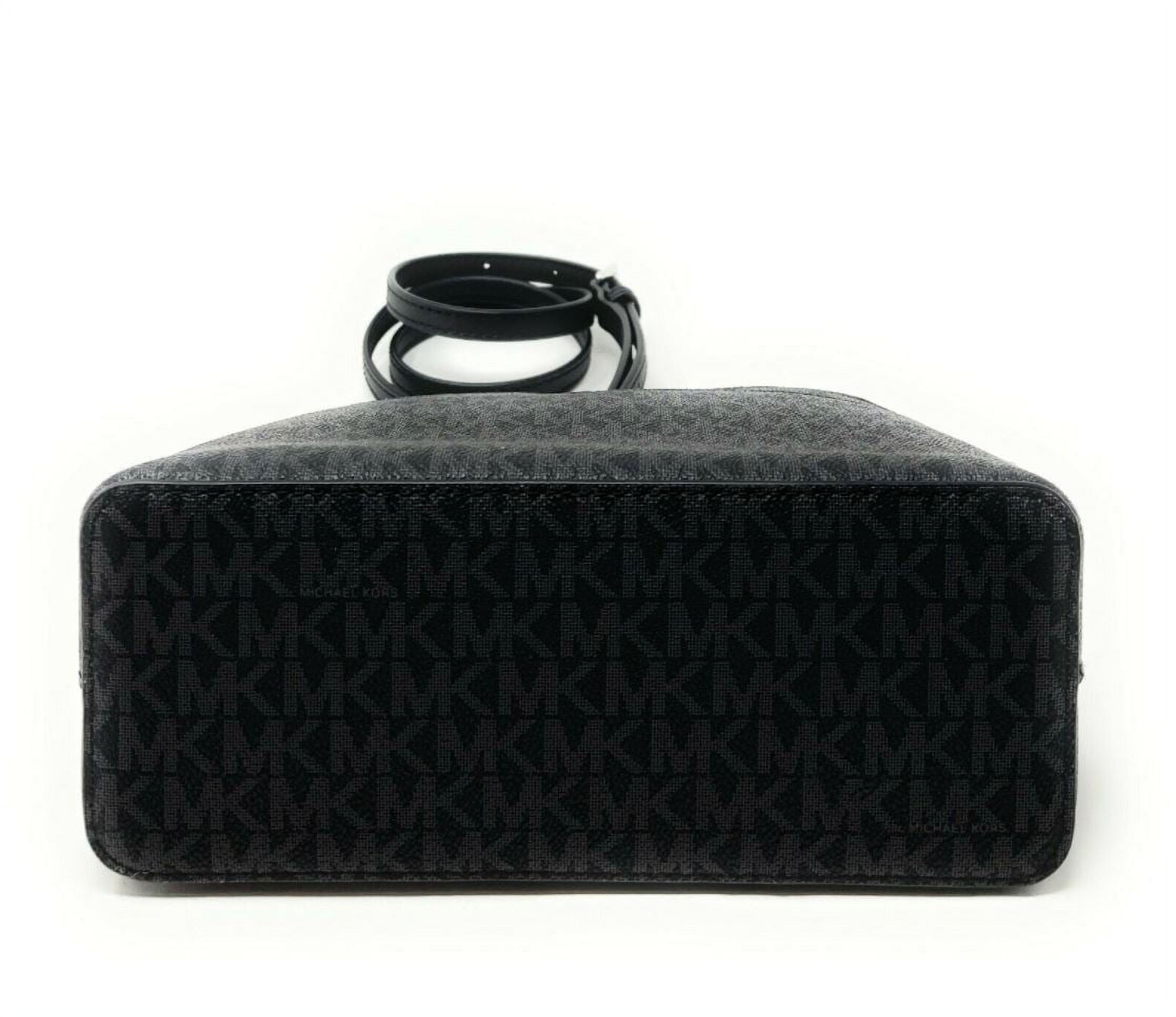 Michael Kors Bags | Michael Kors Jet Set Travel Medium Saffiano Leather Dome Satchel Black | Color: Black/Gold | Size: Medium | 4yousale's Closet