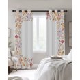 Thanksgiving Fall Blackout Curtains 63 Inches Length, Farmhouse ...