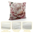 thumbnail image 4 of Peony Flower Pillow Covers, Floral Throw Pillow Covers Outdoor Decorative Pillow Case for Couch Bed Sofa Cushion Home Decor, 4 of 5