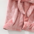 thumbnail image 5 of Gibobby Kids Soft Coral Fleece Bathrobe,Warm Hooded Sleep Robe with Waist Belt,Cute Cartoon Design,for Toddlers Children 2-12Y,Multi-Use Lounge Wear Kids Toddler Pajamas,Pink,Size 13-14T, 5 of 6