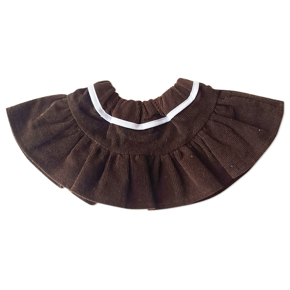 Brown Cord Skirt Teddy Bear Clothes Fit 14" - 18" Build-a-bear and Make