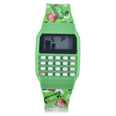 Minecraft iTime Unisex Touchscreen Smart Watch with Silicone Strap and ...