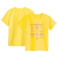 thumbnail image 4 of Toddler Girls Short Sleeve T-Shirts School Uniform Quick Dry 24 Months 2t 3t 4t 5t 6t 7t Athletic Tops Dance Casual Beach Vacation Summer Wear Gibobby,2-3 Years,Yellow, 4 of 5