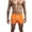Orange, variant on Men's Swimming Trunks Quick Dry Solid Beach Casual Board Shorts Swimsuit,XXL
