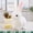 White, variant on Gray Stuffed Rabbit Plush Toy, Tagless, No Brand Tags - Soft & Fluffy Plush Fabric, Comfortable For Hugs, Decorative Companion For Bedrooms & Living Rooms - For , ,